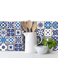 Spanish Blue - Vinyl Wall Tiles - Fantastick