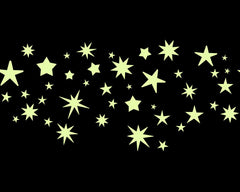 Stars - Glow in the dark stickers - Fantastick