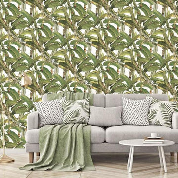 Tropical Banana Plant Wallpaper - Fantastick