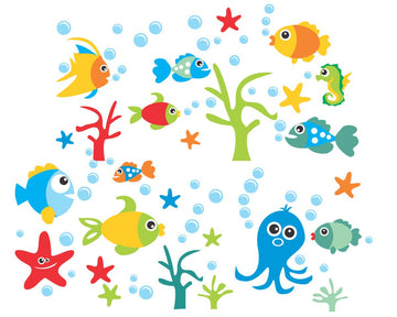 Under the Sea - Kid's wall stickers - Fantastick