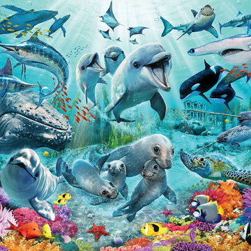 Under the Sea Mural - Fantastick