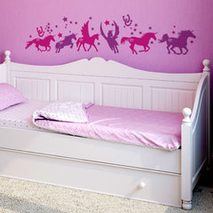 Unicorns - vinyl wall stickers - Fantastick