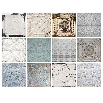 Vintage Ceiling Mix - Vinyl Wall Tiles - Fantastick