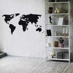 World Map - vinyl wall sticker - Fantastick